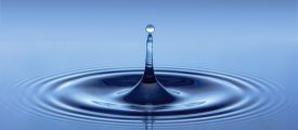 Wasserring mit Tropfenberg