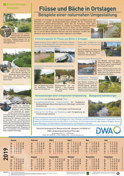 DWA-Kalenderposter 2019
